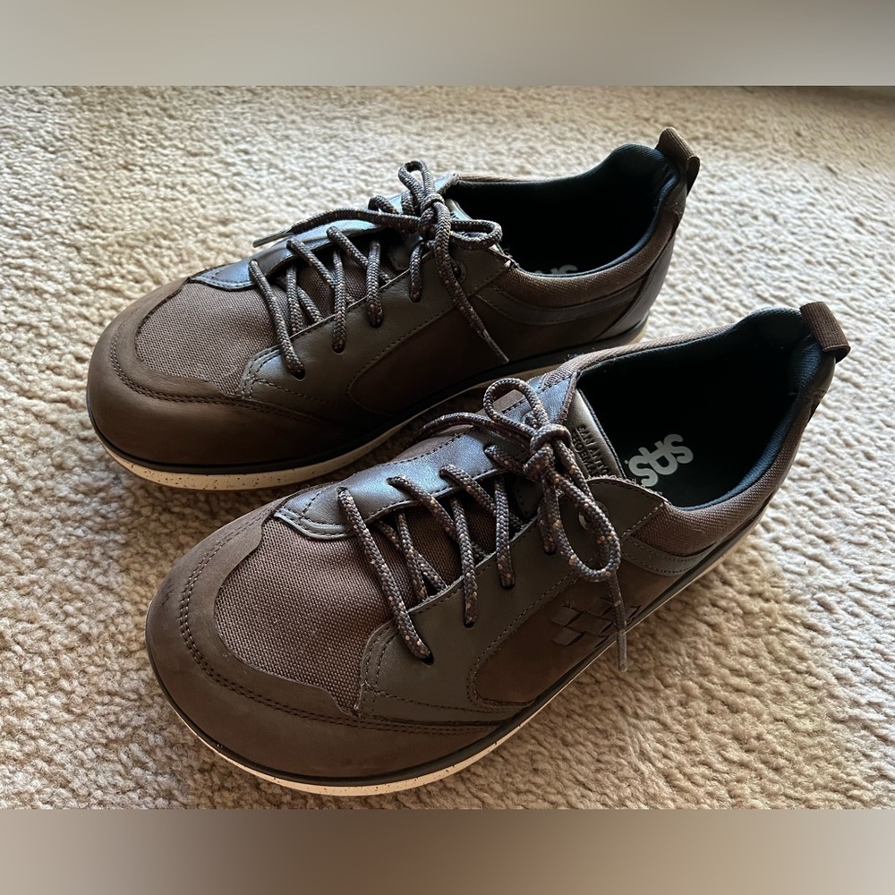 Sas Boulder Lace Up Sneaker Women's 9.5 Wide Shoes Smores NWOB - Picture 6 of 14